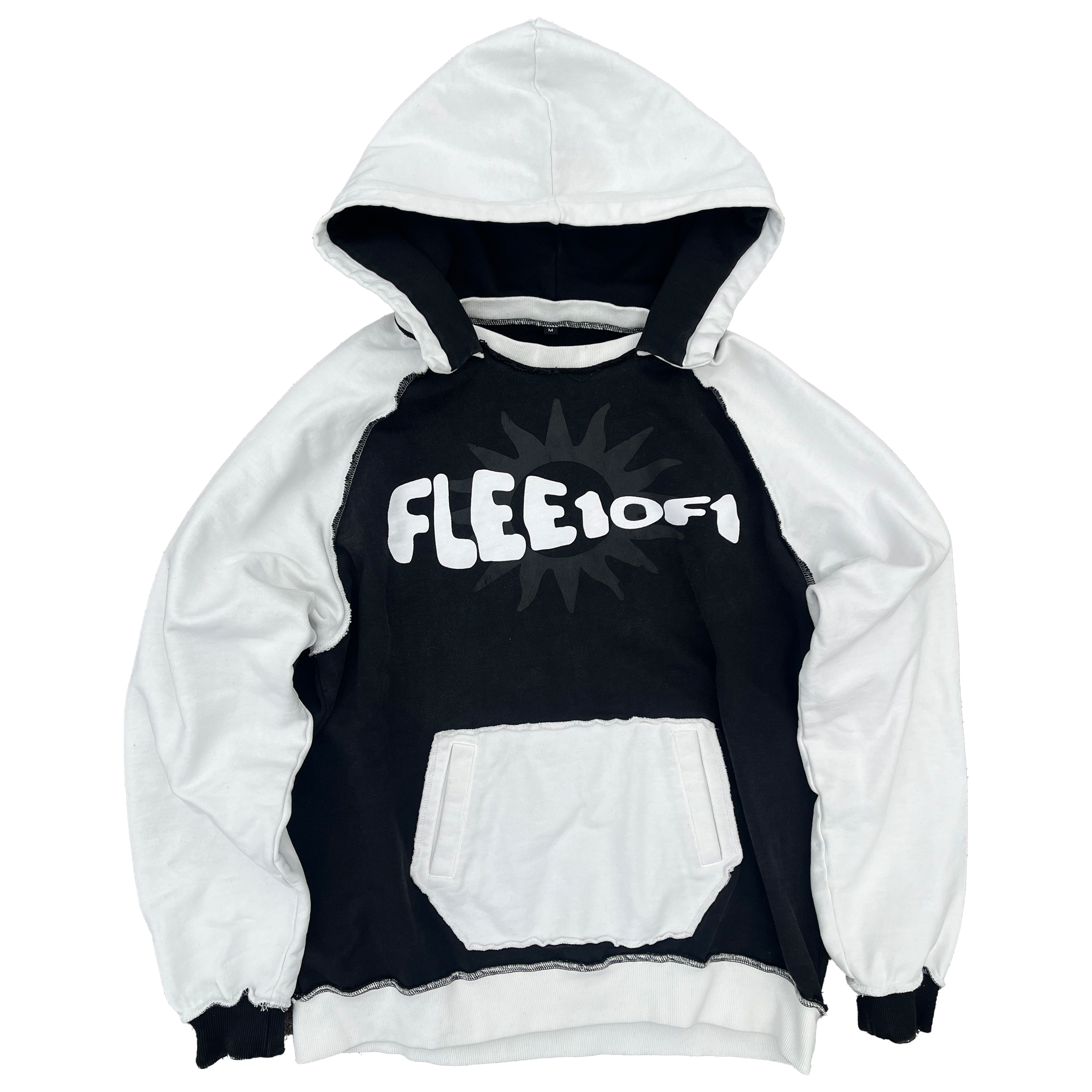 Black/White Staple Hoodie