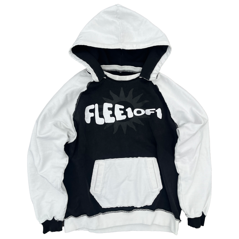 Black/White Staple Hoodie