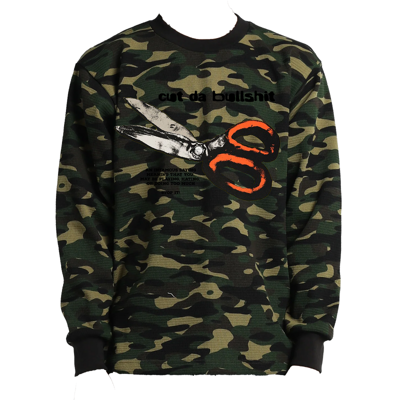 Camo Cut Da Bullsh!t LS