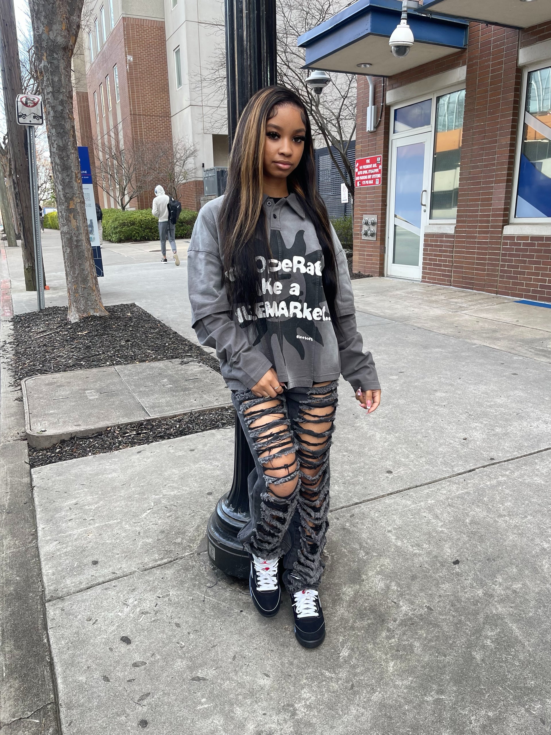 Collared Double Tee